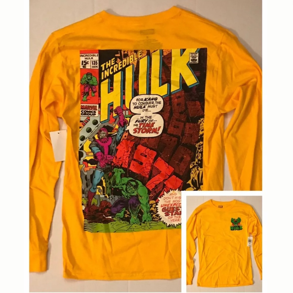 Marvel Hulk vs. Kang Conqueror Long Sleeve Shirt